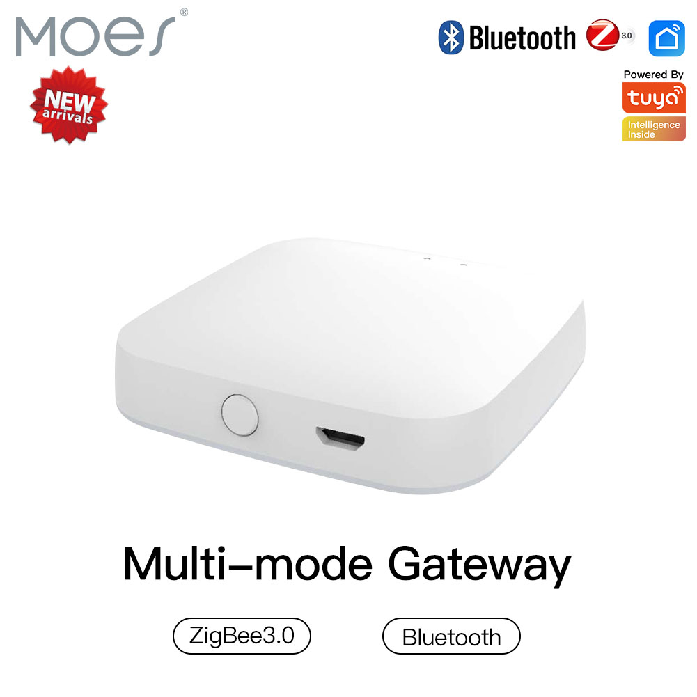 Smart Home Hub Ikea - MOES Smart Gateway ZigBee Multi mode,