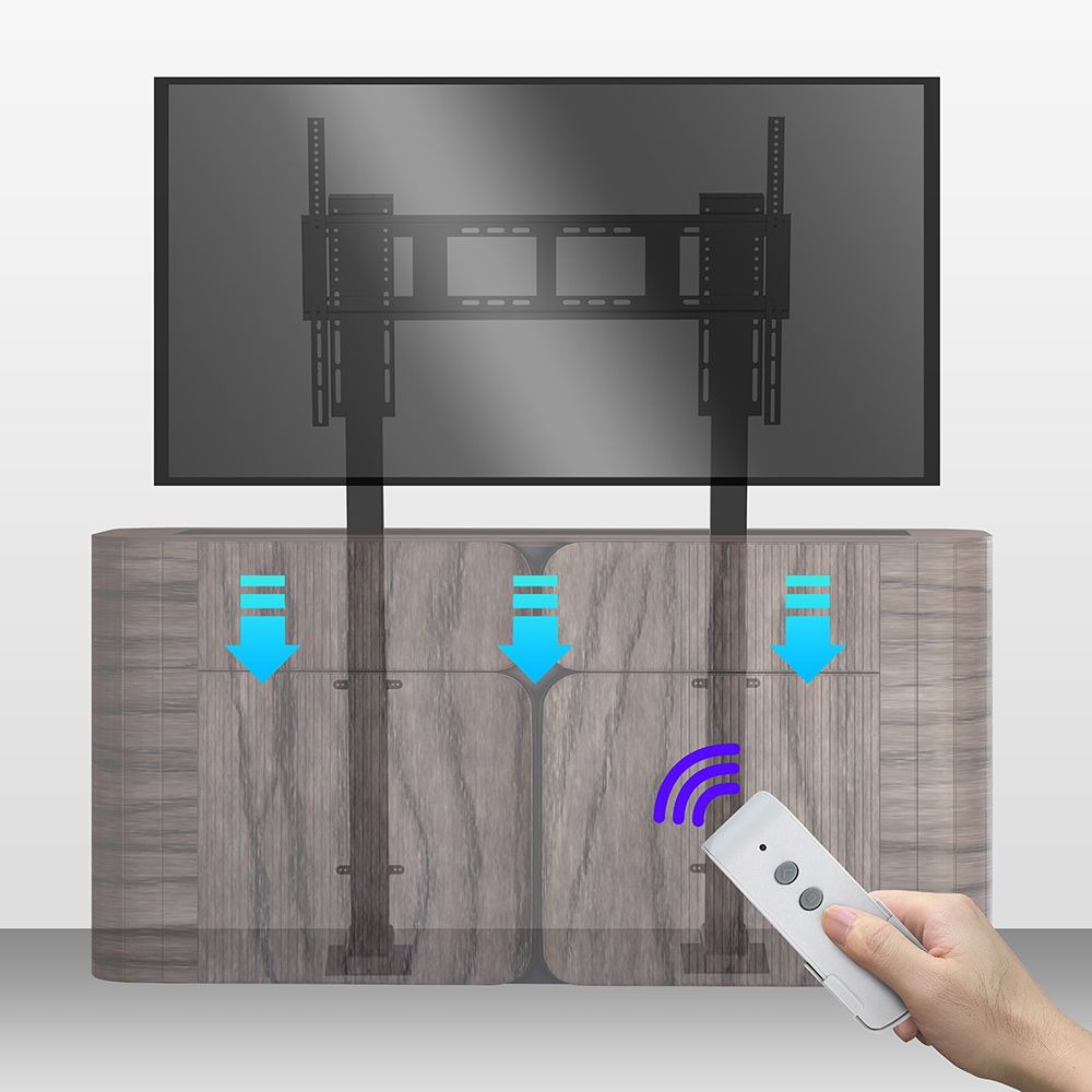 Smart Home Living Room - Sistem Mekanisme Motorisasi Otomatis untuk Ruang
