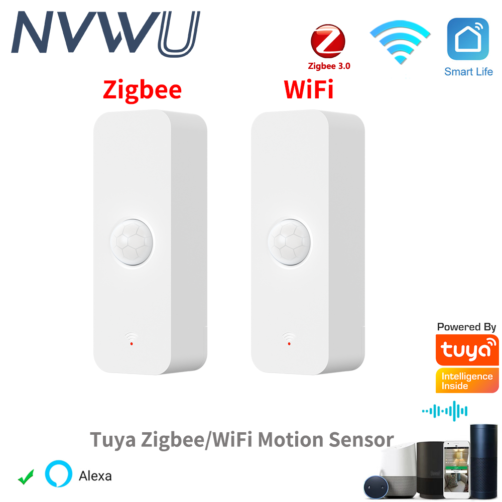 Smart Home Ir - Zigbee PIR Sensor gerak WiFi, detektor