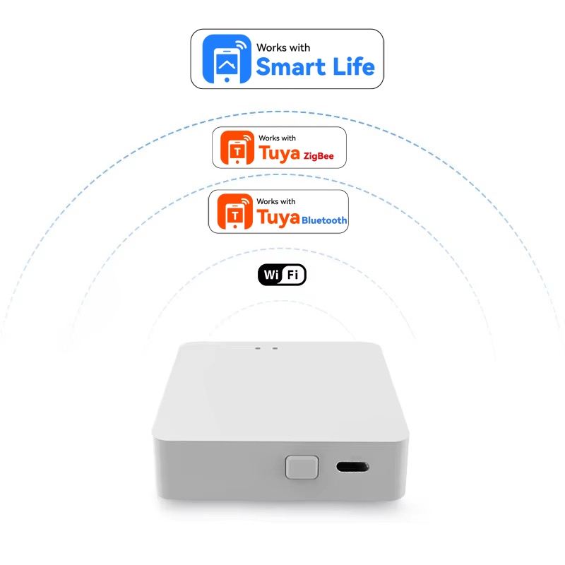 Smart Home Hub Ikea - Hub Gerbang ZigBee Bluetooth Multi-Mode Pintar,