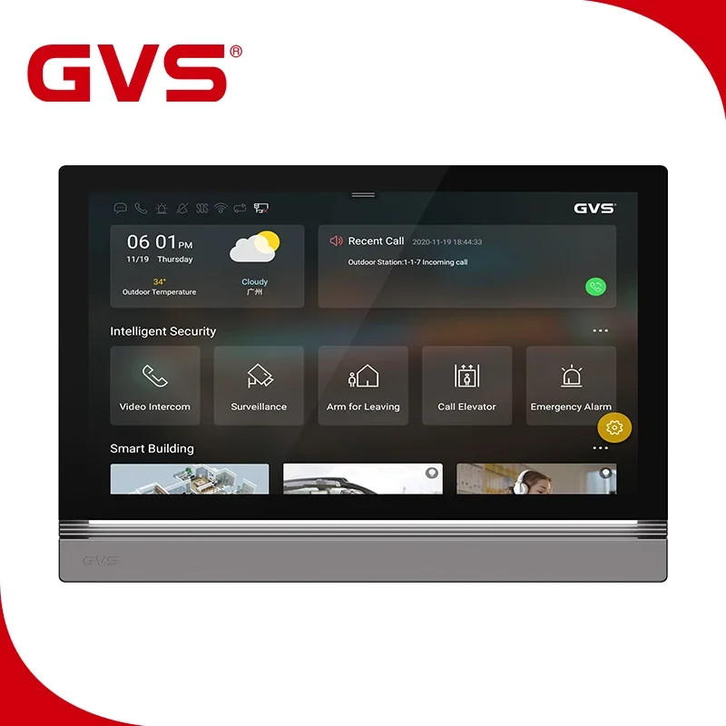 Smart Home Control - Panel Sentuh KNX BARU Mendukung Fungsi
