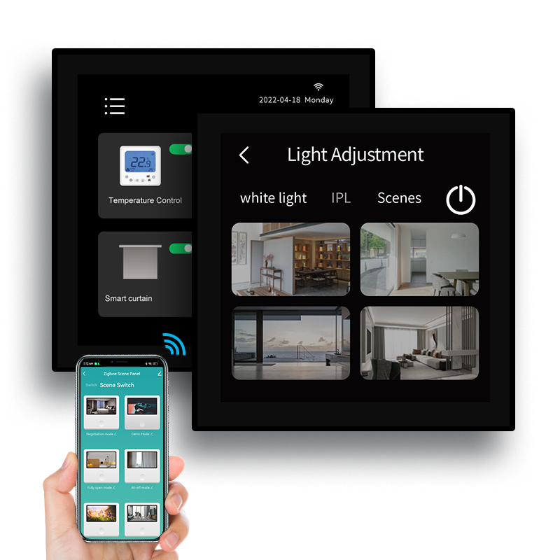 Smart Home Touchscreen Control Panel - Panel Kontrol Rumah Pintar dengan Layar