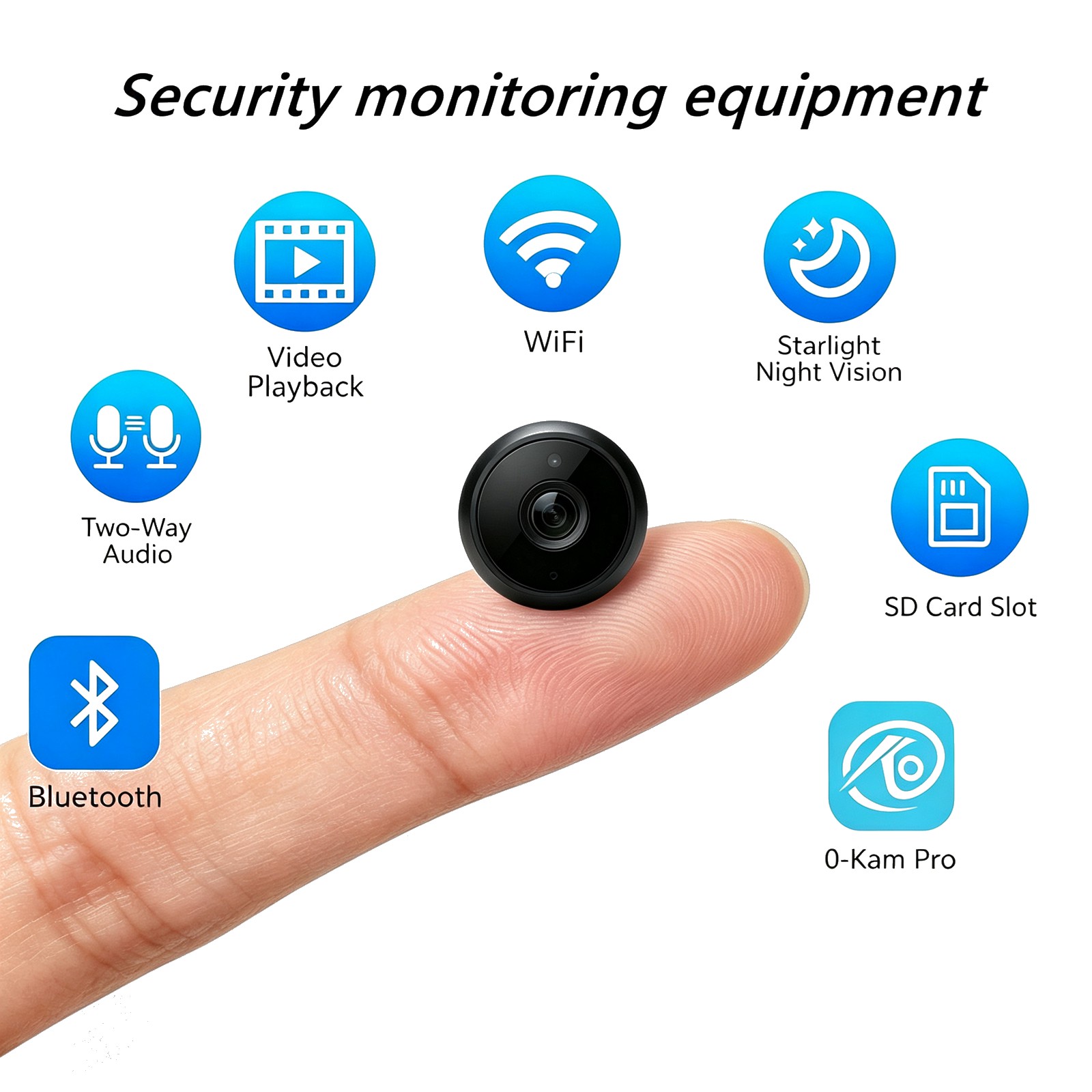 Smart Home Kits - Kit Keamanan Rumah Lengkap BU4: Kamera