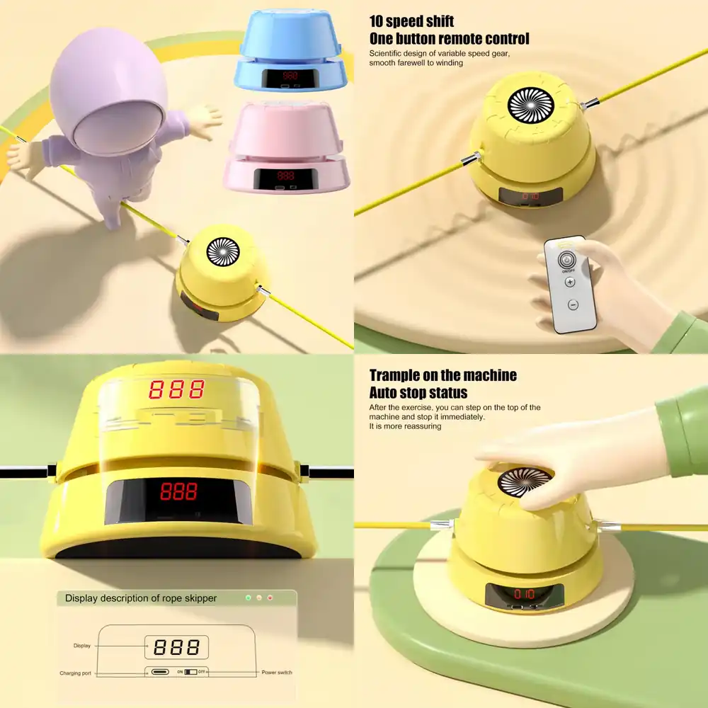 Smart Home Control - WAP01 Mesin Tali Lompat Elektrik Pintar