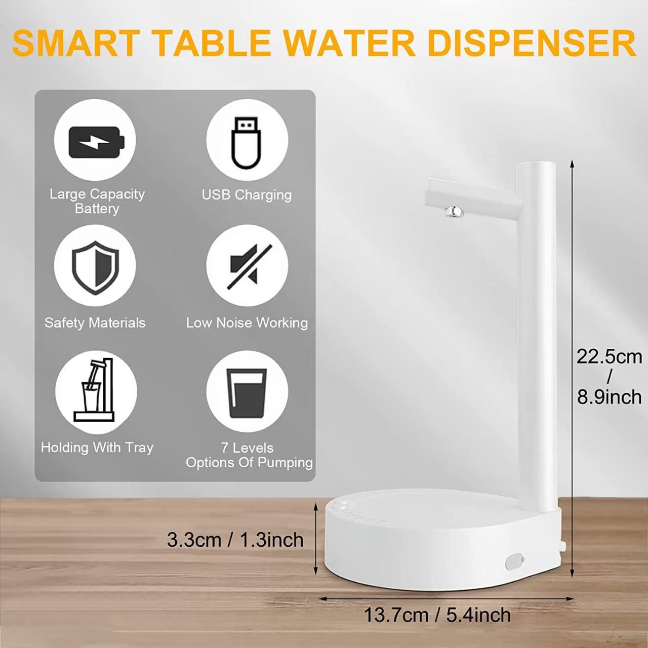 Smart Home Yam Pounder - Pompa air listrik desktop pintar populer,