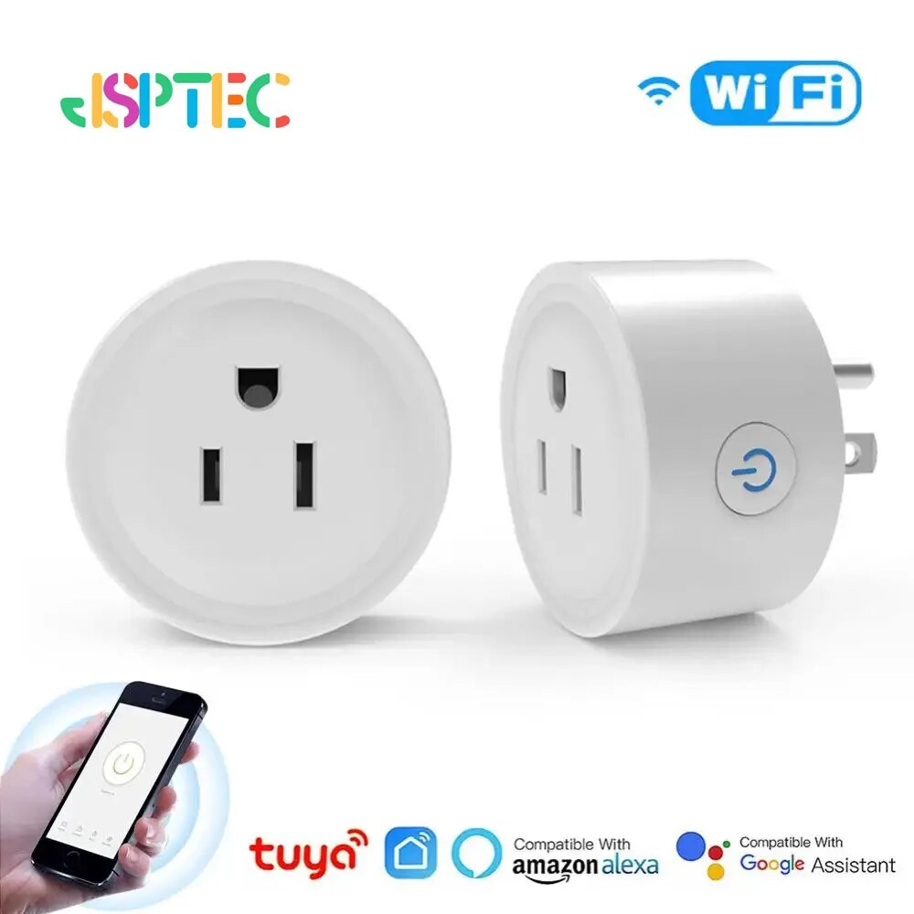 Smart Home Utilities - Tuya colokan Wifi cerdas kami Outlet