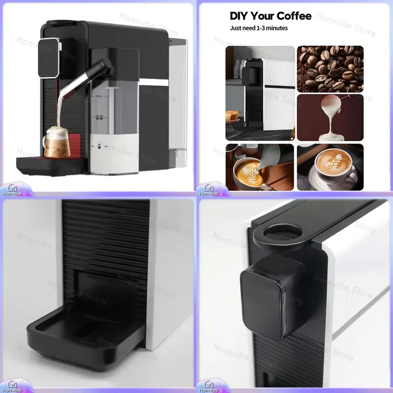 Smart Home Office - Mesin Kopi Espresso Portabel Pintar dengan