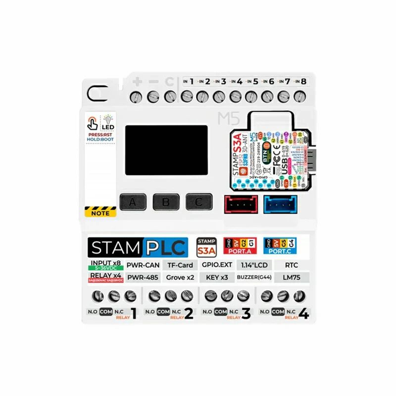 Smart Home With Plc - Pengontrol PLC M5stamp Modul M5stamps3 Canggih