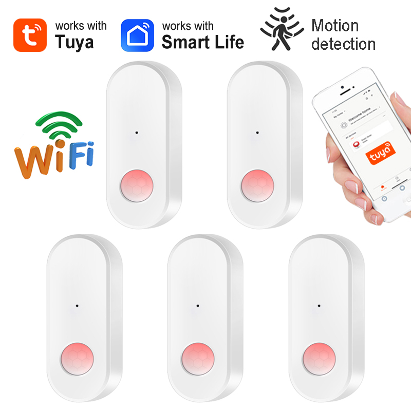 Smart Home Ir - Tuya WiFi PIR Sensor Gerak Rumah
