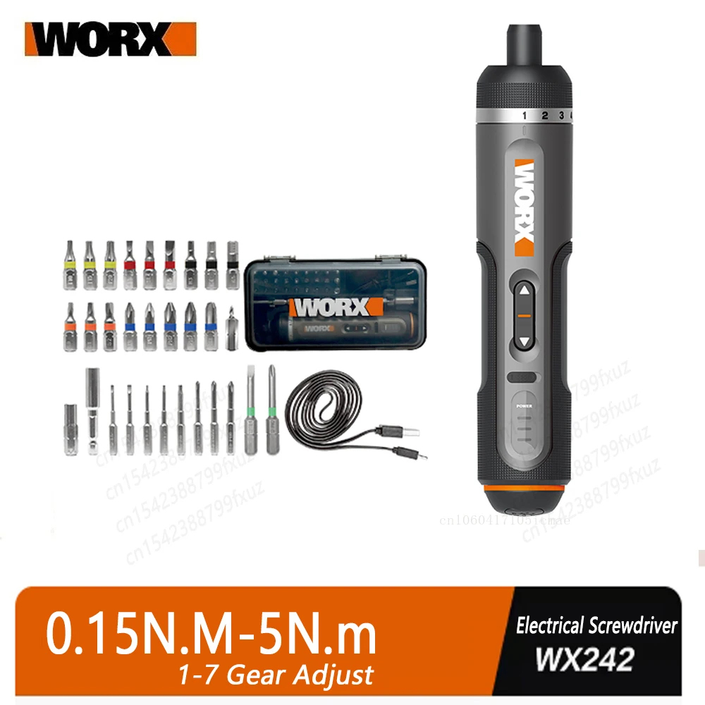 Smart Home Utilities - WORX WX242 Set obeng listrik tanpa
