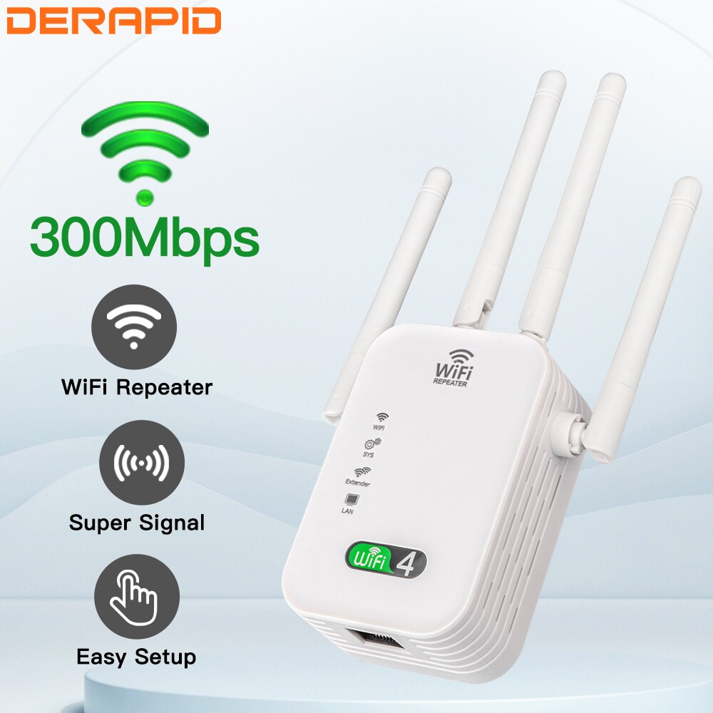 Smart Home Office - Penguat WIFi 300M, Repeater WiFi 2.4GHz