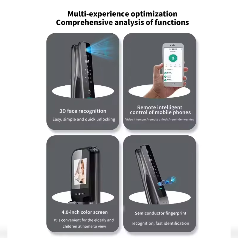 Kunci Pintu Pintar HX5 Pengena - Smart Home Camera ulasan dan harga