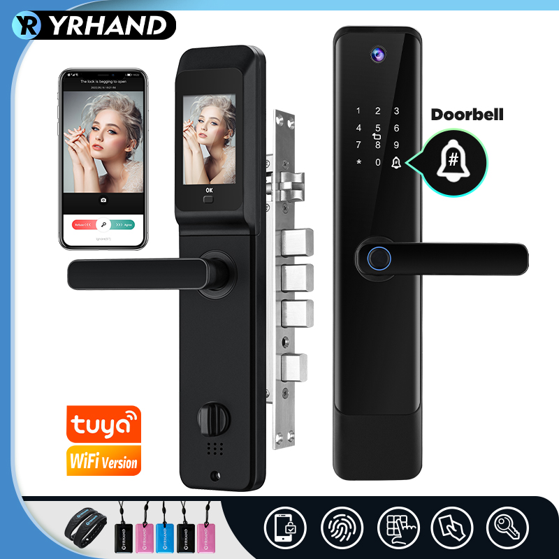 YRHAND Tuya kunci pintu cerdas - Smart Home Registration ulasan dan harga