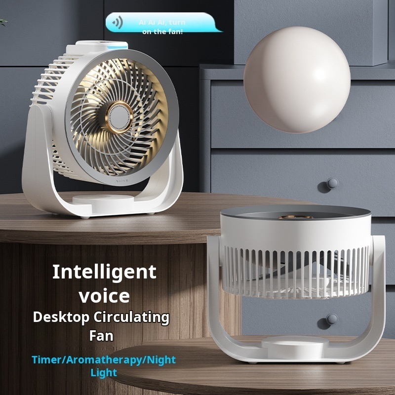Kipas Meja Pintar Lampu Malam  - Smart Home Office ulasan dan harga