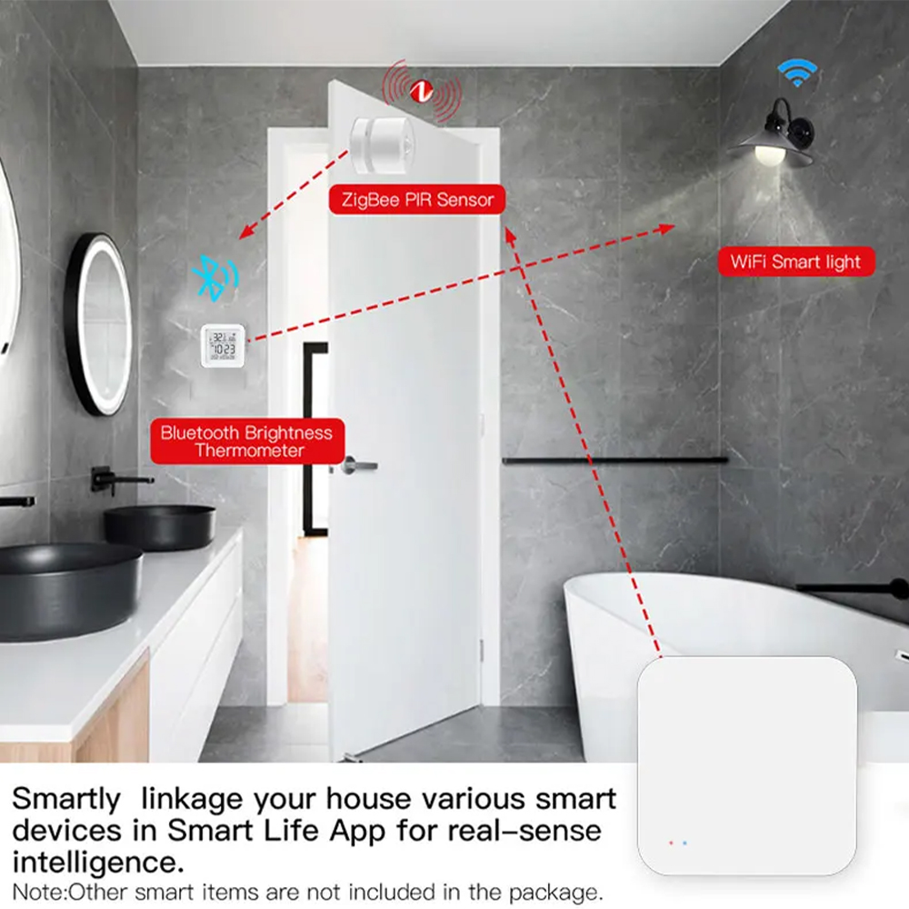 Zigbee Tuya Hub Gateway Blueto - Smart Home Hub Ikea ulasan dan harga