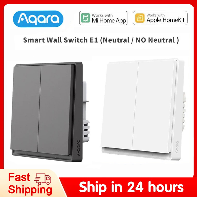Aqara saklar dinding pintar E1 - Smart Home Yeelight ulasan dan harga