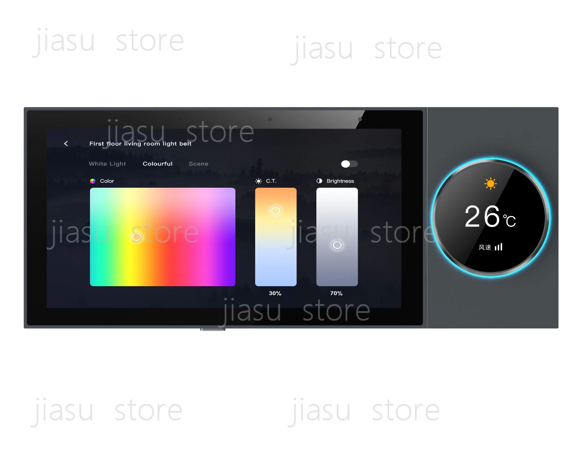 Layar Kontrol Pusat Pintar 6 I - Smart Home Control ulasan dan harga