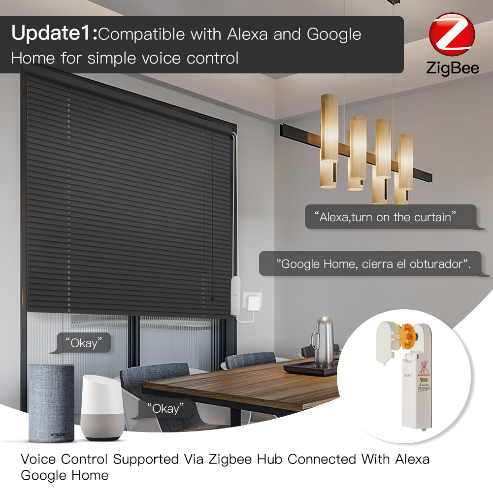 MOES ZigBee Smart DIY Motorize - Smart Home Hub Ikea ulasan dan harga