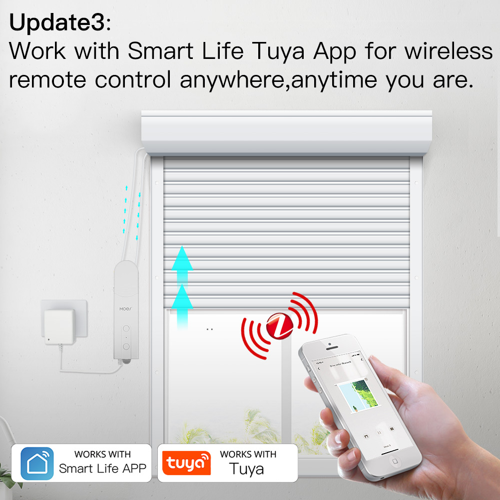 MOES ZigBee Smart DIY Motorize - Smart Home Hub Ikea ulasan dan harga
