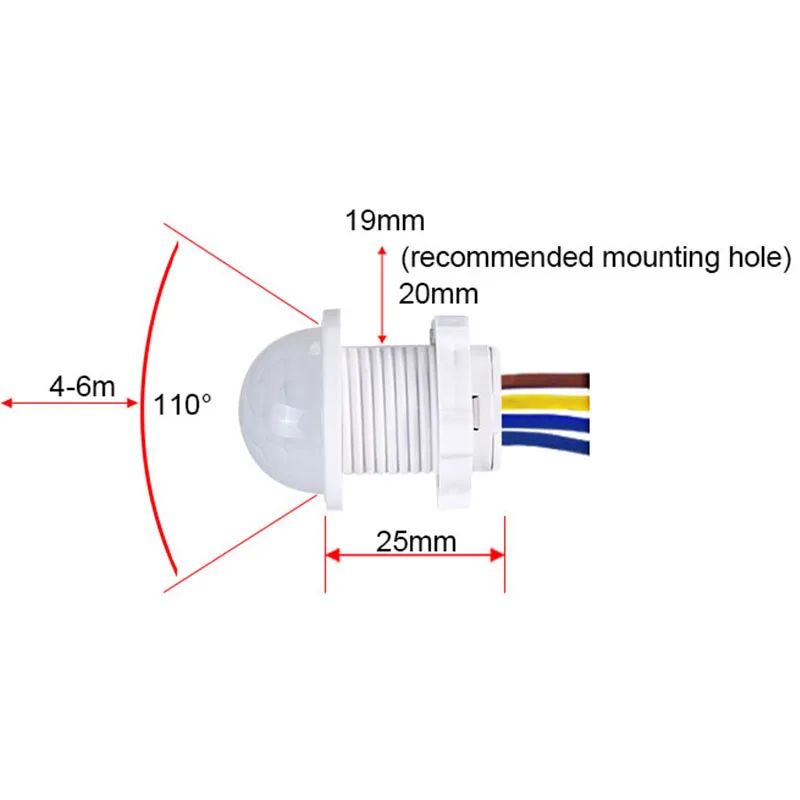 Lampu malam Sensor otomatis tu - Smart Home Ir ulasan dan harga