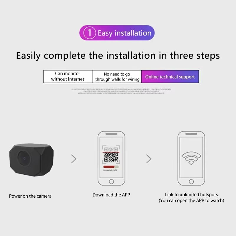 Kamera Keamanan WiFi 4K HD unt - Smart Home Camera ulasan dan harga
