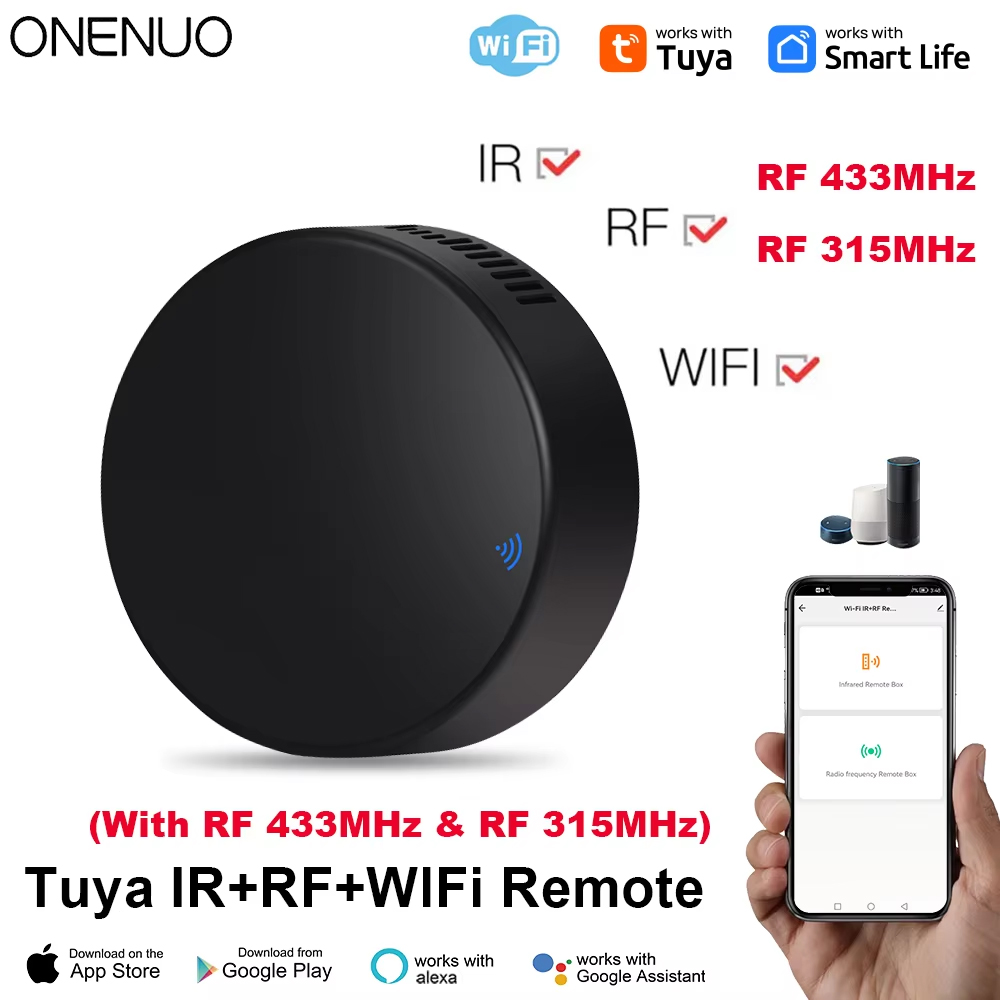 Tuya WiFi RF IR Remote Control - Smart Home Ir ulasan dan harga