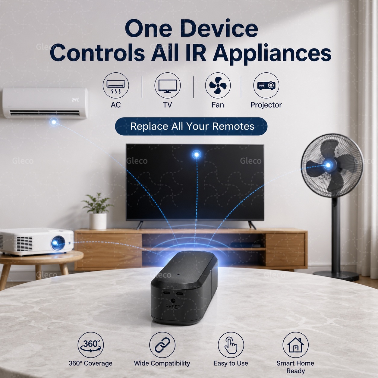 Zigbee Smart IR Remote Control - Smart Home Ir ulasan dan harga