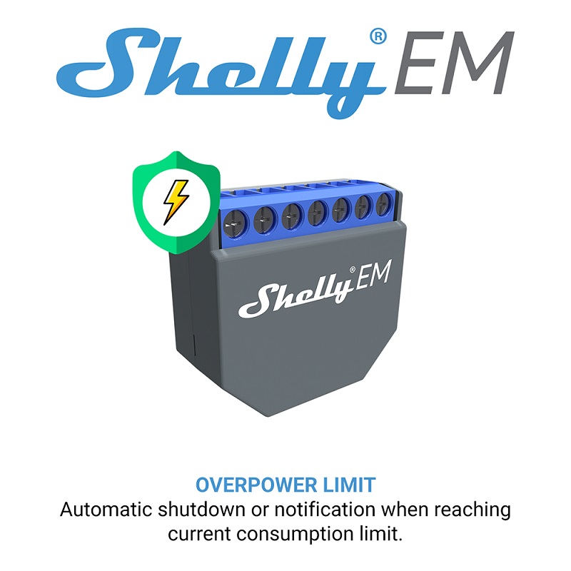 SHELLY EM Wifi Smart Life Cont - Smart Home Alexa ulasan dan harga