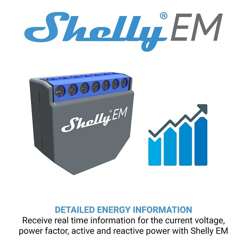 SHELLY EM Wifi Smart Life Cont - Smart Home Alexa ulasan dan harga