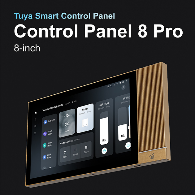 2025 Keamanan Emas TPA08 Tuya  - Smart Home Touchscreen Control Panel ulasan dan harga