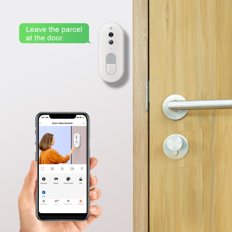 Tuya Bel Pintu Video Pintar Ni - Smart Home Battery Camera ulasan dan harga