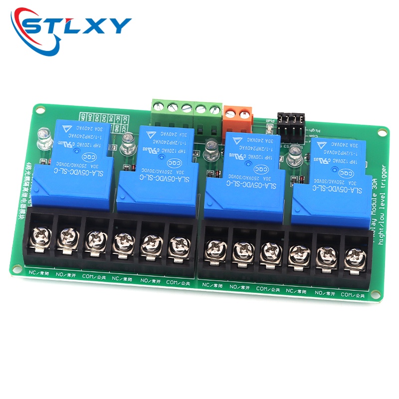 Modul Relay 4 Saluran DC 5V/12 - Smart Home With Plc ulasan dan harga