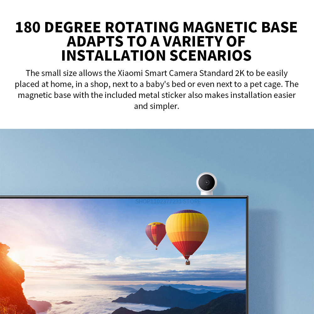 XIAOMI Kamera IP Pintar Edisi  - Smart Home Yeelight ulasan dan harga