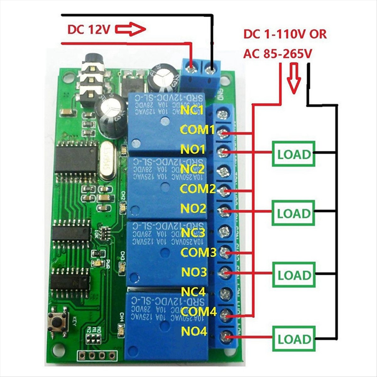 Dekoder Sinyal Nada DTMF Relay - Smart Home With Plc ulasan dan harga