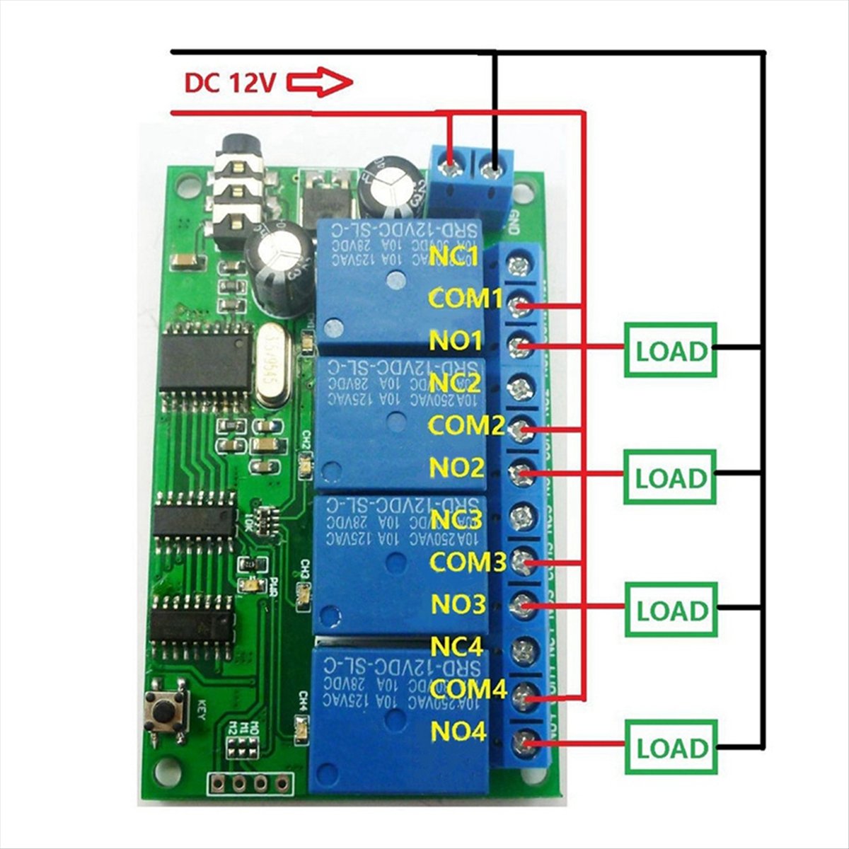 Dekoder Sinyal Nada DTMF Relay - Smart Home With Plc ulasan dan harga