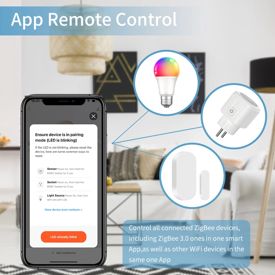 ZigBee Hub Tuya Multi Mode Gat - Smart Home Wifi Hub ulasan dan harga