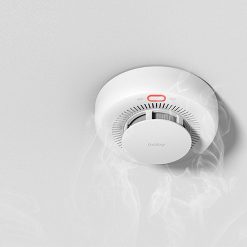 Aqara Sensor detektor asap cer - Smart Home Yeelight ulasan dan harga