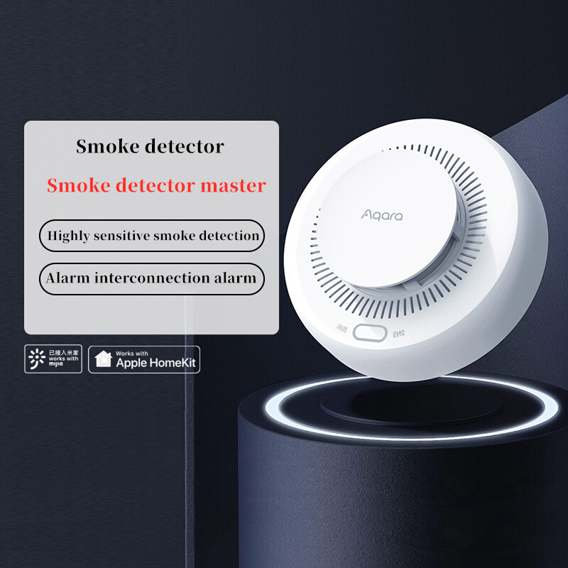Aqara Sensor detektor asap cer - Smart Home Yeelight ulasan dan harga