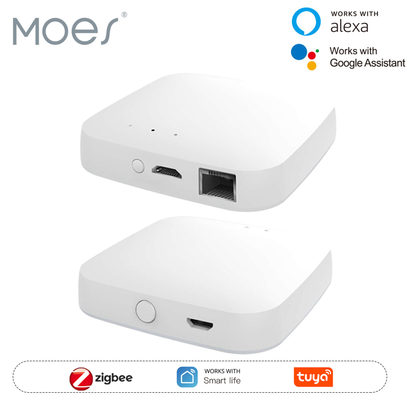 MOES Tuya ZigBee3.0 Smart Hub, - Smart Home Hub Ikea ulasan dan harga