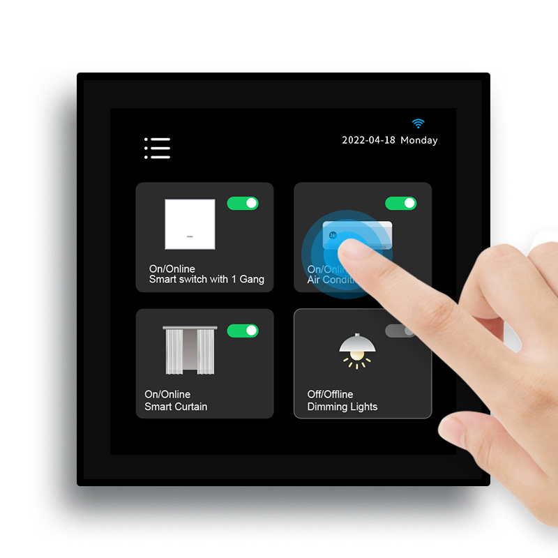 Panel Kontrol Rumah Pintar den - Smart Home Touchscreen Control Panel ulasan dan harga