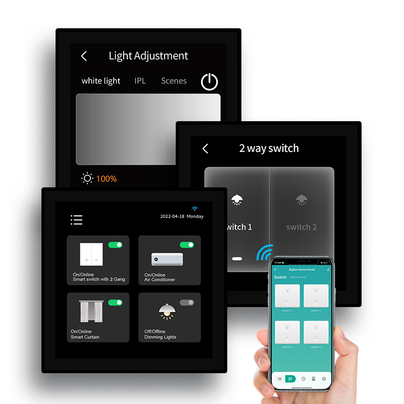 Panel Kontrol Rumah Pintar den - Smart Home Touchscreen Control Panel ulasan dan harga