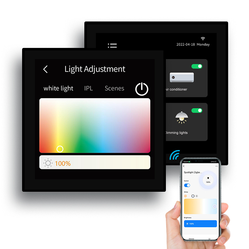 Panel Kontrol Rumah Pintar den - Smart Home Touchscreen Control Panel ulasan dan harga