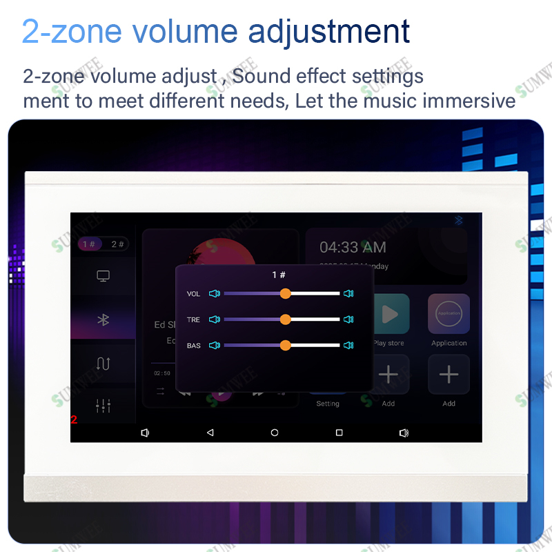 Home Smart Auido di amplifier  - Smart Home Touchscreen Control Panel ulasan dan harga