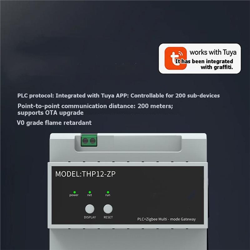 AB13-Tuya Smart Home Host PLC  - Smart Home With Plc ulasan dan harga