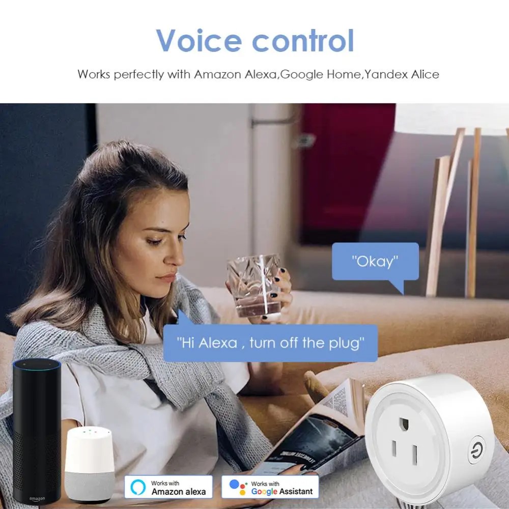 Tuya colokan Wifi cerdas kami  - Smart Home Utilities ulasan dan harga