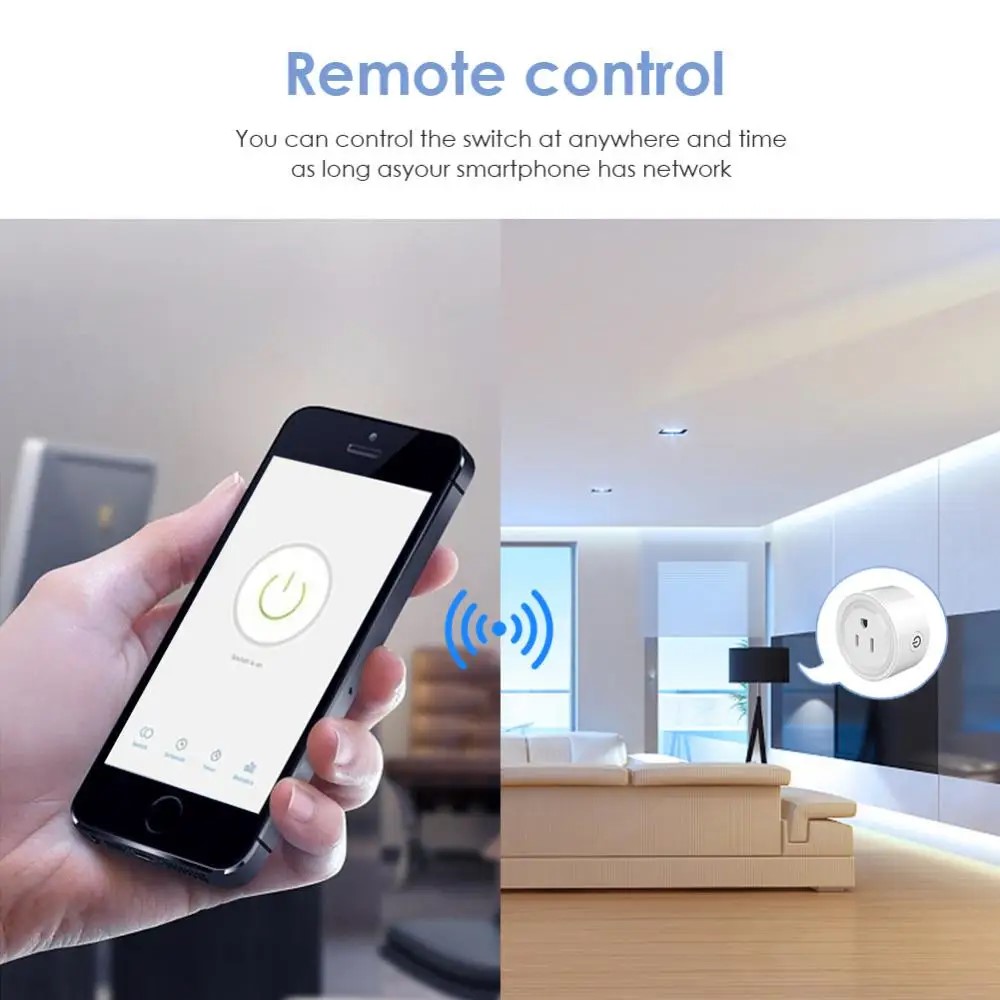 Tuya colokan Wifi cerdas kami  - Smart Home Utilities ulasan dan harga