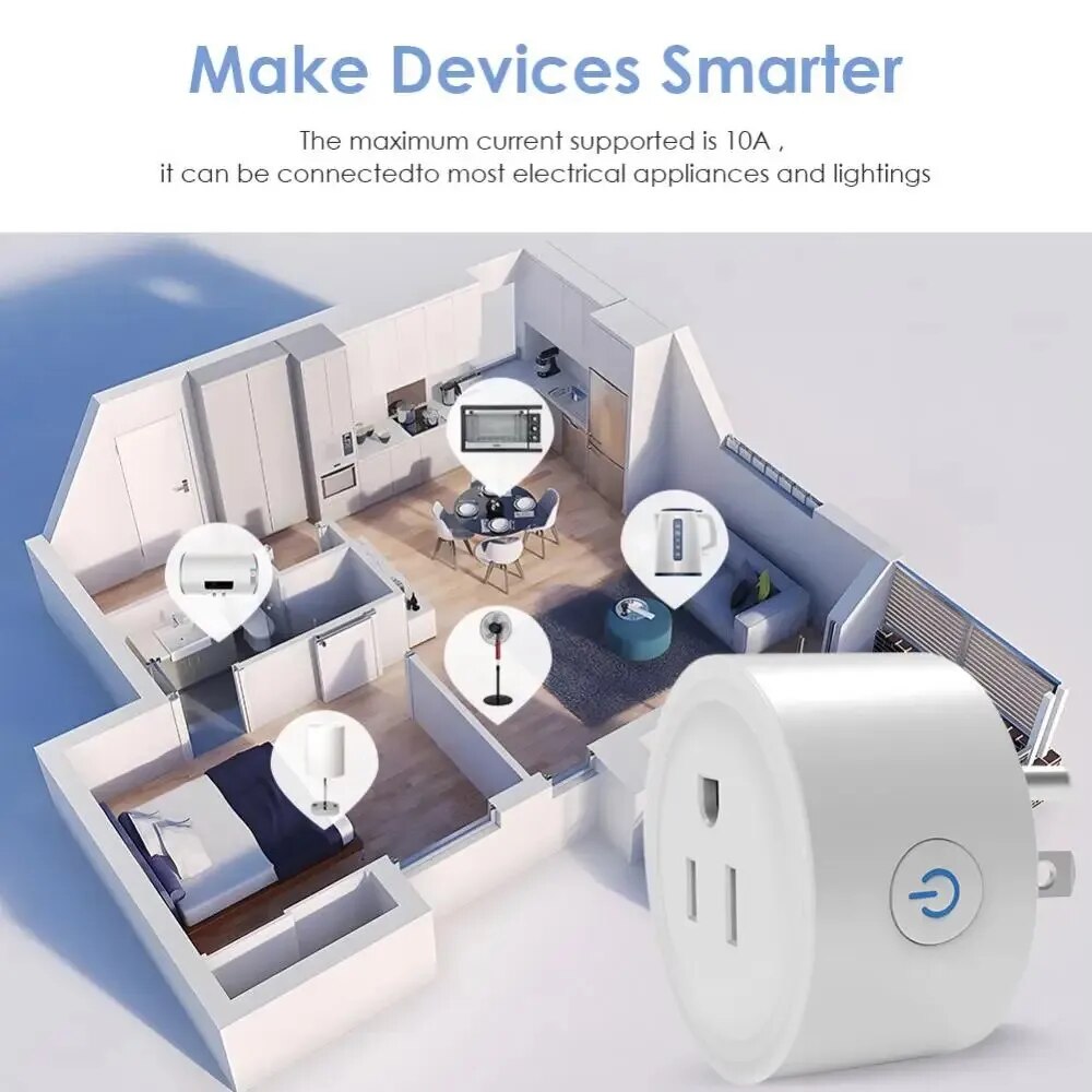 Tuya colokan Wifi cerdas kami  - Smart Home Utilities ulasan dan harga
