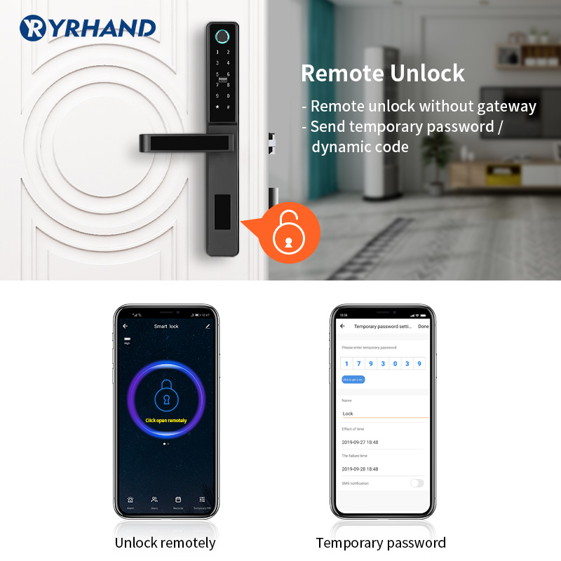 Tuya App Smart Door Lock Alumi - Smart Home Registration ulasan dan harga