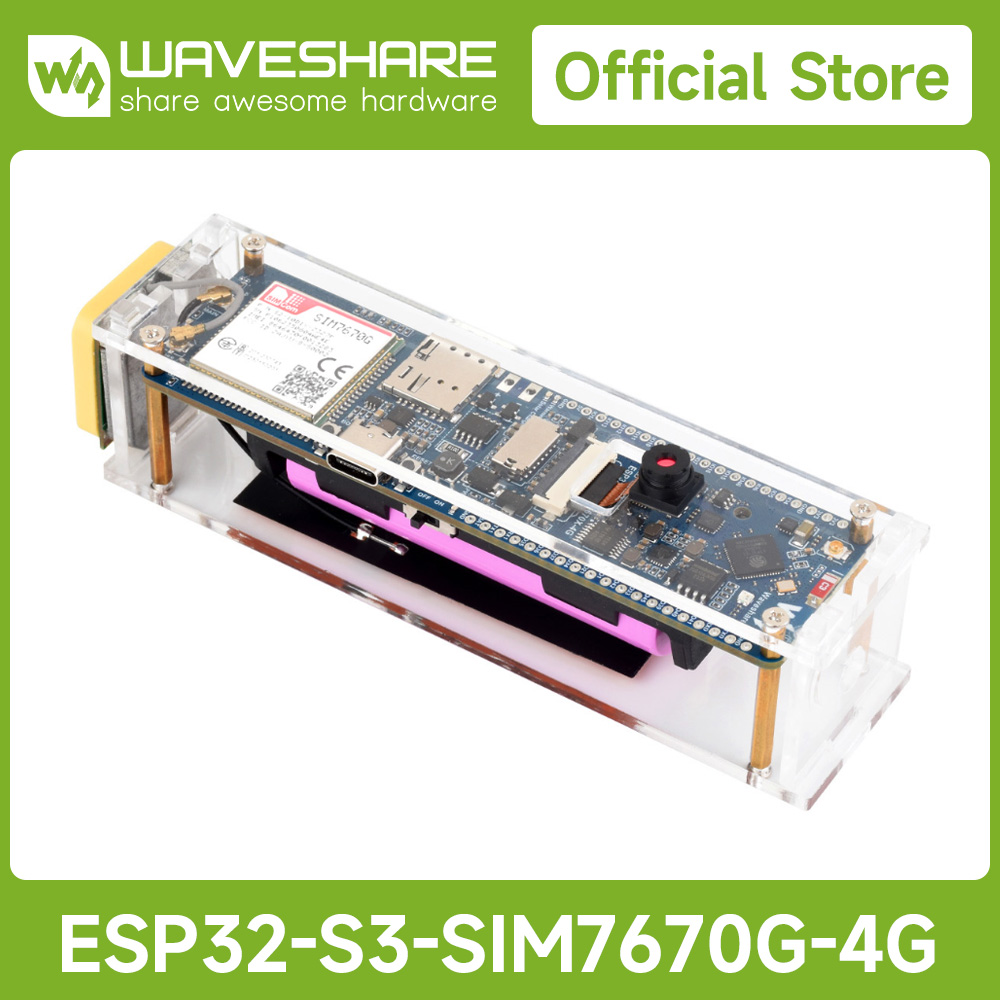 Waveshare ESP32-S3 SIM7670G 4G - Smart Home Esp32 ulasan dan harga