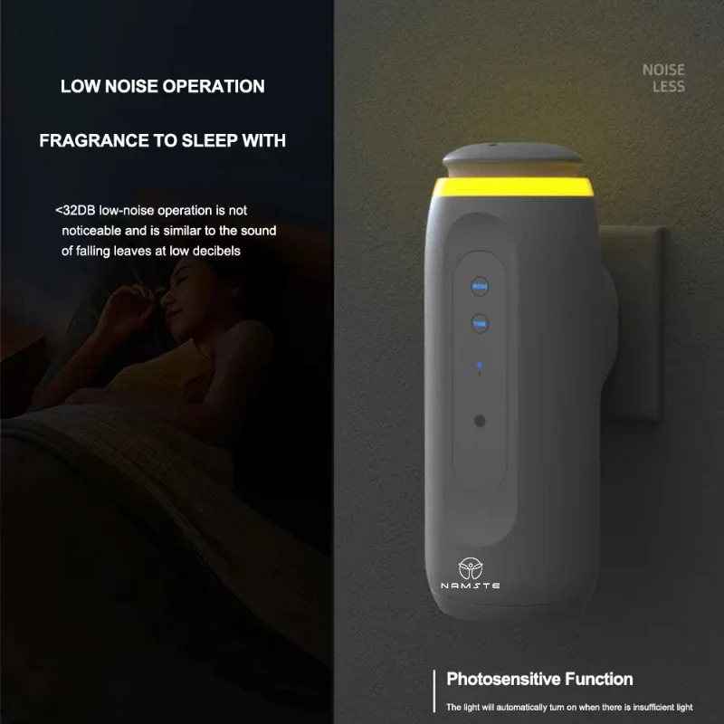 NAMSTE Diffuser minyak esensia - Smart Home Office ulasan dan harga
